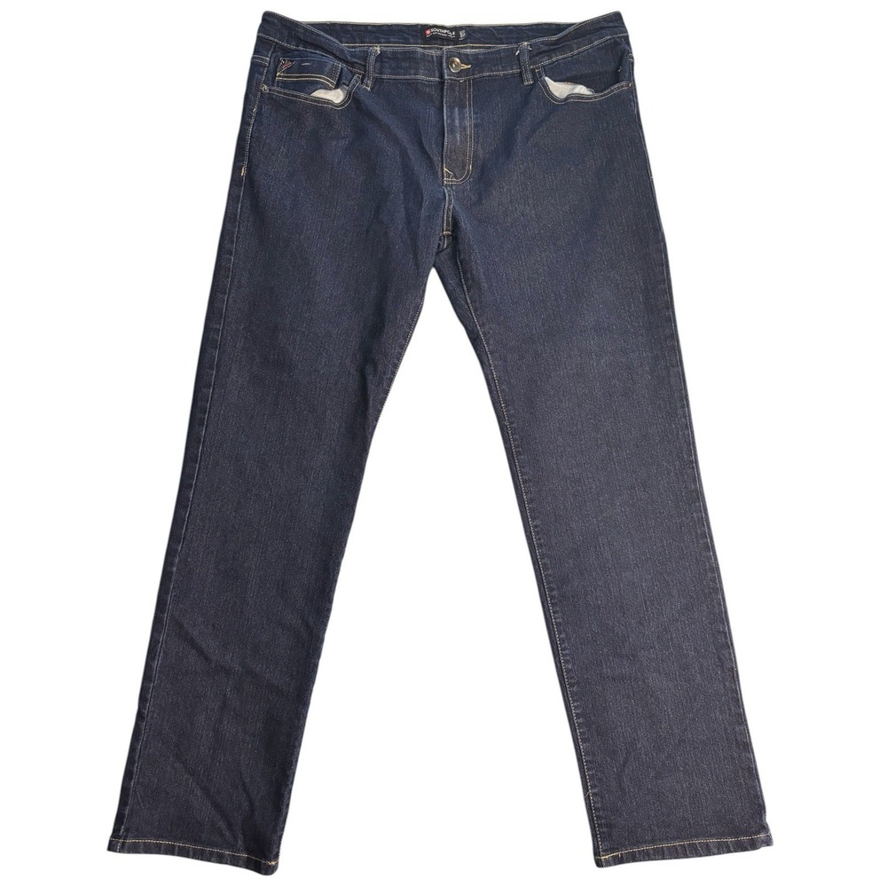 Southpole Jeans Mens 38x32 Blue Dark Wash Skinny Hip Hop Y2K